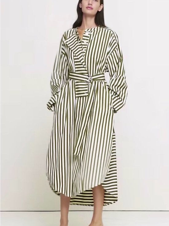 Banana Republic Dresses & Skirts - Banana Republic Cotton Poplin Big Button Shirt Dress